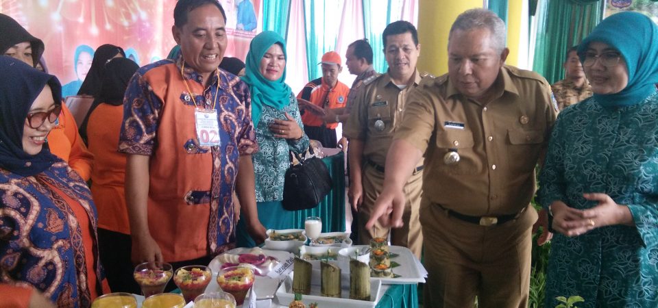 Kader PKK Kecamatan Tungkal Ilir ikut serta Jambore Kader PKK Tingkat Kabupaten Tanjung Jabung Barat Tahun 2018